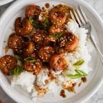 Maple Soy Shrimp