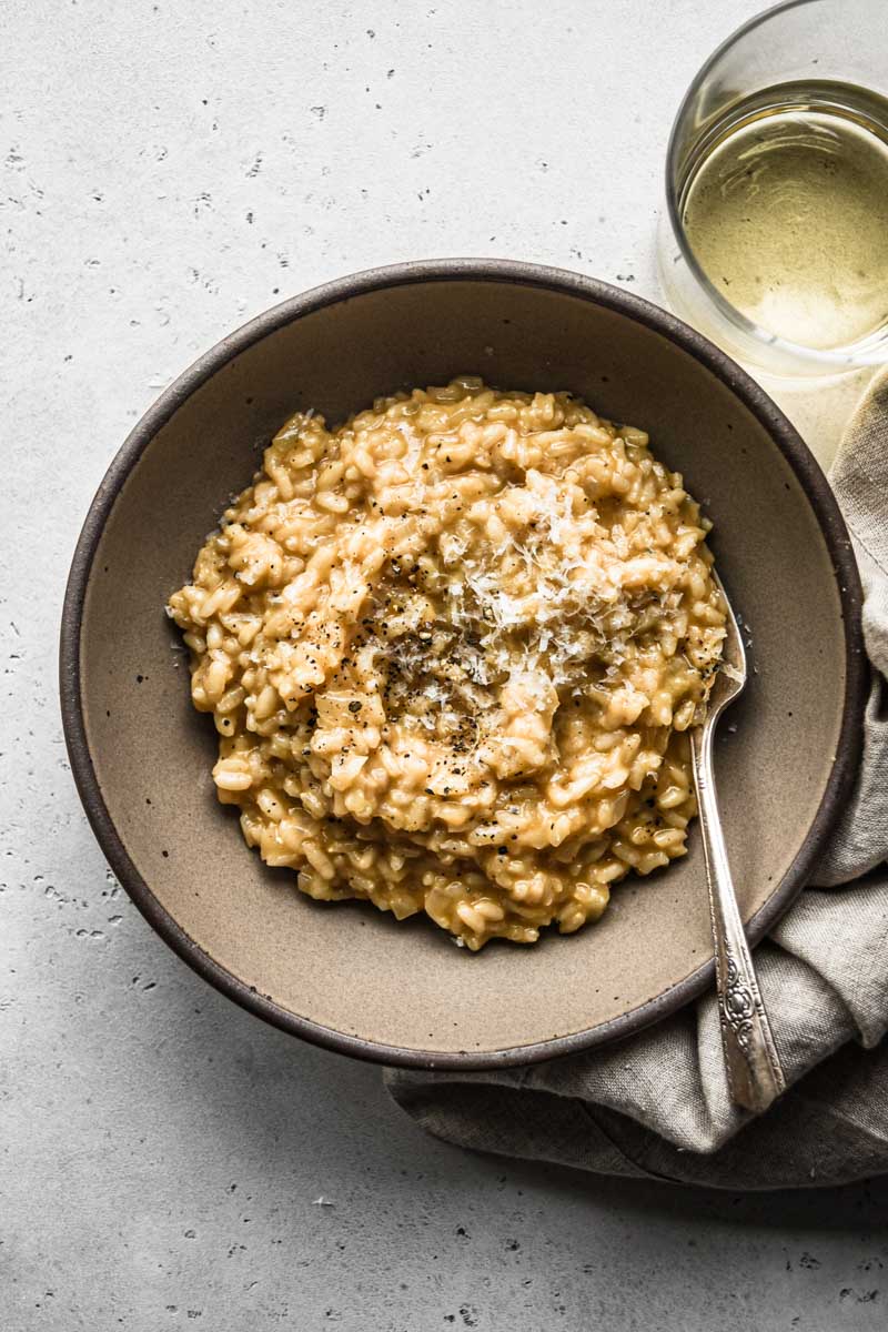 Cacio e Pepe Risotto Cozy Cravings