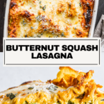 Pinterest butternut squash lasagna.