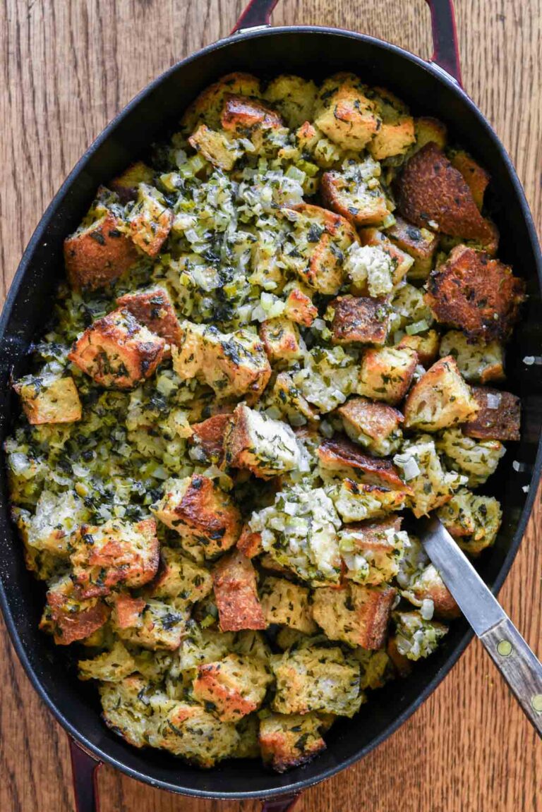 Sourdough Bread Stuffing - Cozy Cravings
